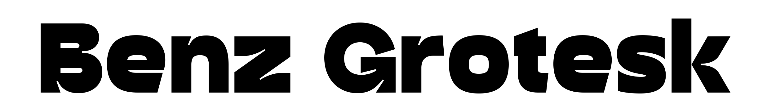 Benz Grotesk